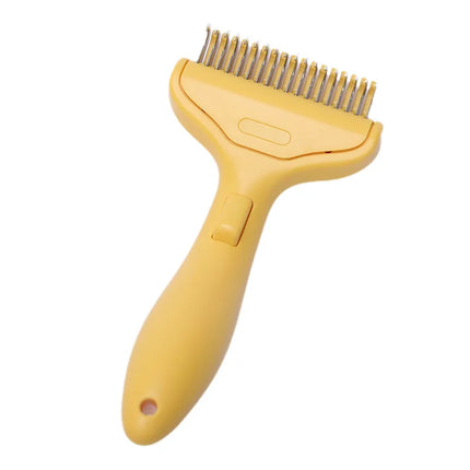 Pet Hair Comb Pet Hair Remover Dog Brush Pet Accessories Comb Thinly Pet Grooming Comb Cat Hair Remover Essential for Pet Owners