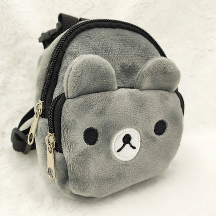 Durable Puppy Self-Carry Backpack - Adjustable Harness with Leash & Snack Bag for Dogs
