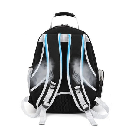 360° Transparent Bubble Cat Backpack Carrier - Spacious, Breathable, Lightweight, Gray/Pink/Black