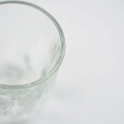 Creative - Glass Cups: Ideal for Whiskey, Juice & More - Elevate Your Table Setting with Translucent Elegance