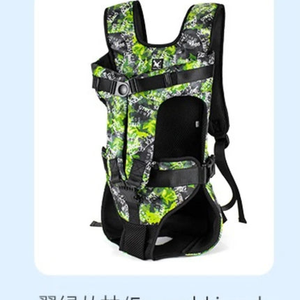 Front-Hugging Large Dog Backpack - Breathable Outdoor Carrier, S/M/L/XL, 7 Colors