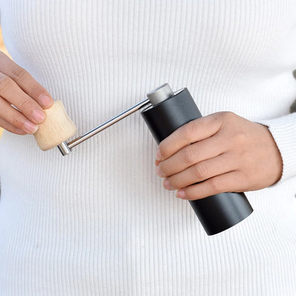 Mini manuaL coffee grinder portable coffee mill household coffee tools Titanium plating stainless steel burr
