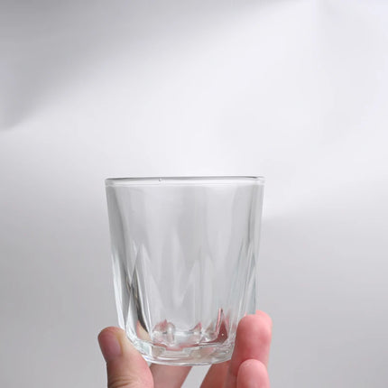 Creative - Glass Cups: Ideal for Whiskey, Juice & More - Elevate Your Table Setting with Translucent Elegance