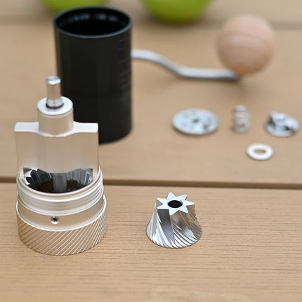 2023 NEW 1zpresso Q AIR portable coffee grinder manual  coffee mill 38mm 7core burr adjustable