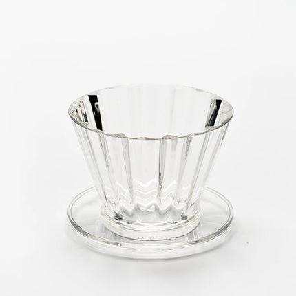 Cupcake Coffee Dripper 1-2Cups,Pour-over Coffee Brewer,BPAfree,Compatible with basket filters,boosts clarity and layered flavors