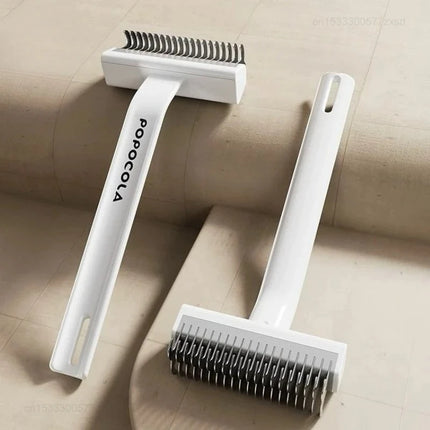 POPO Pet Hair Remover Comb Dog Hair Grooming Care Comb for Long Hair Pet  Hairs Cleaning Comb Float Hair Removal Slicker Brush