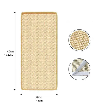 Cat sisal mat, cat scratching post, non-shedding cat scratching board, wall sticker, cat toy, sofa protector, pet toy