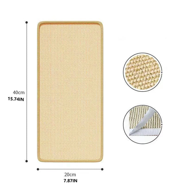 Cat sisal mat, cat scratching post, non-shedding cat scratching board, wall sticker, cat toy, sofa protector, pet toy