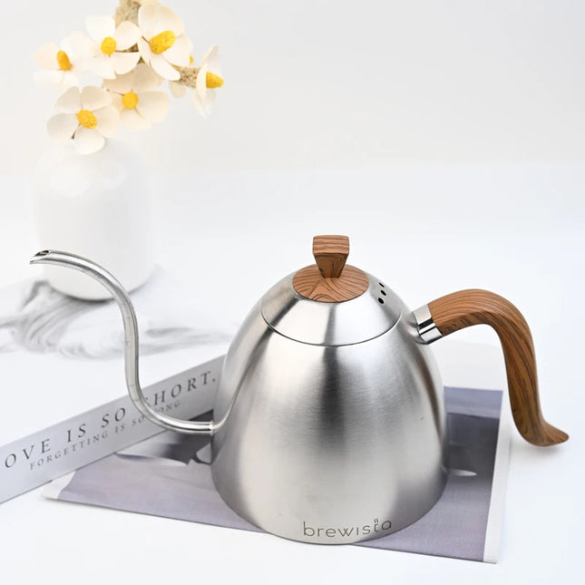 Brewista 0.7L Stainless - Steel Pour - Over Kettle:Food - Grade Material, Precision Water Flow Control & Hand -  Brewed Coffee