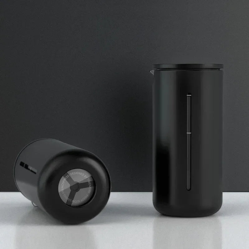 IN Stock TIMEMORE Small U French Press Coffee 450ml Maker Utensils Mug White Black for Kitchen Home Trave Office Coffee Cups