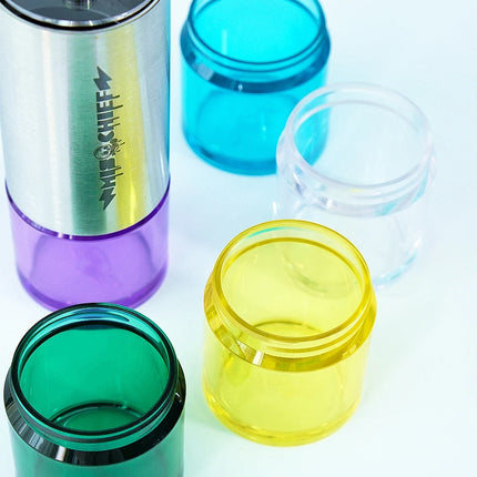 Portable travel Resin threaded coffee bean jar ground coffee Storage Tank Compatible with c40 Multiple colors available