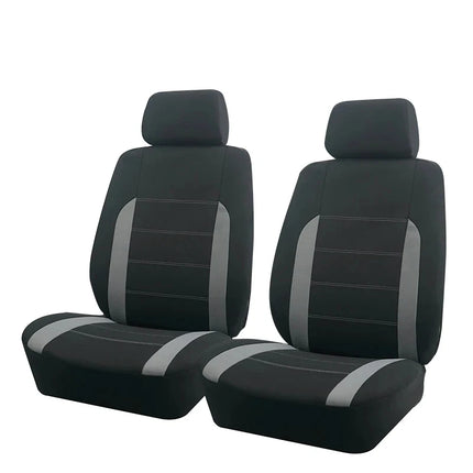 Universal Car Seat Covers Full Set - Polyester Fabric, Fits Most Cars, SUVs & Trucks