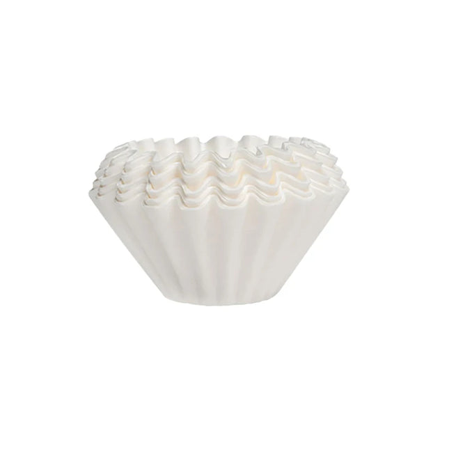 TIMEMORE 1-2Cups Basket Coffee Paper Filter Pour Over Filter Papers 50 Sheets;Fits B75 Coffee Dripper & 1-2 Cups Basket Dripper