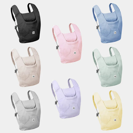 Portable Cotton Pet Backpack - Outdoor Travel Strap Bag for Cats & Small Dogs