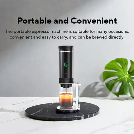 Wireless Electric Portable Espresso Coffee Machine for Car & Home Camping Coffee Maker 3-in-1 Capsule Powder Travel Coffee Maker