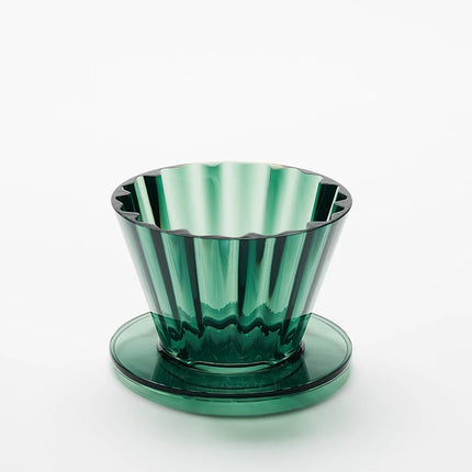 Cupcake Coffee Dripper 1-2Cups,Pour-over Coffee Brewer,BPAfree,Compatible with basket filters,boosts clarity and layered flavors