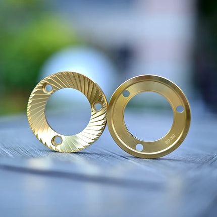 64mm Flat Burrs with Titanium plating Sweet High-Uniformity Espresso Grinding, Commercial Espresso Coffee Bean Grinder Burrs