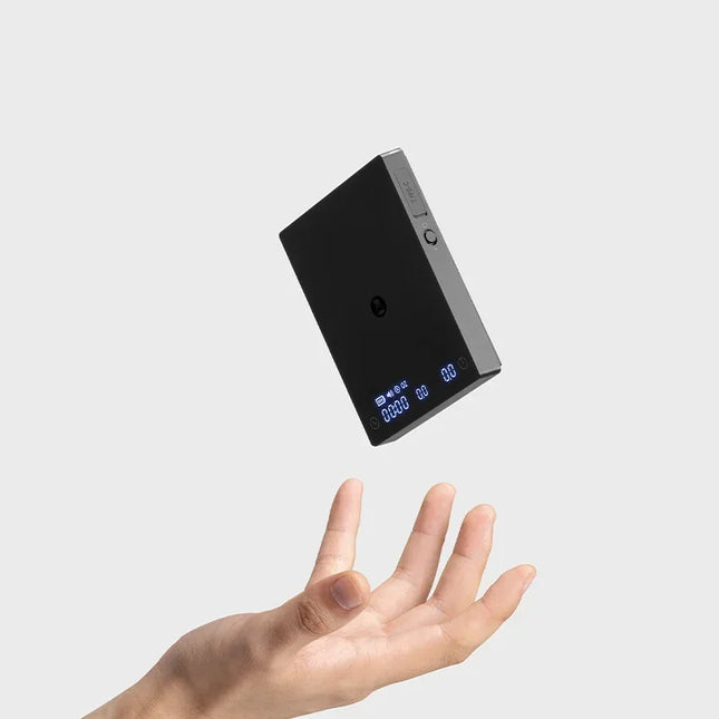 IN Stock TIMEMORE Black Mirror Mini Coffee Scale Espresso Coffee Food Kitchen Scale with Time USB Light Weight Digital Scale