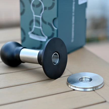 tough tamper 58.4mm flat base coffee tamper Principle of Window Breaker