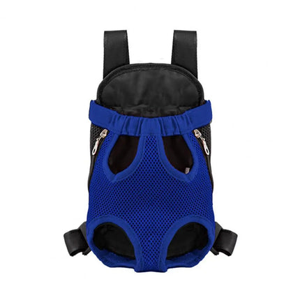 Adjustable Legs-Out Pet Front Carrier Backpack - S/M/L/XL, Hiking & Riding, 6 Colors