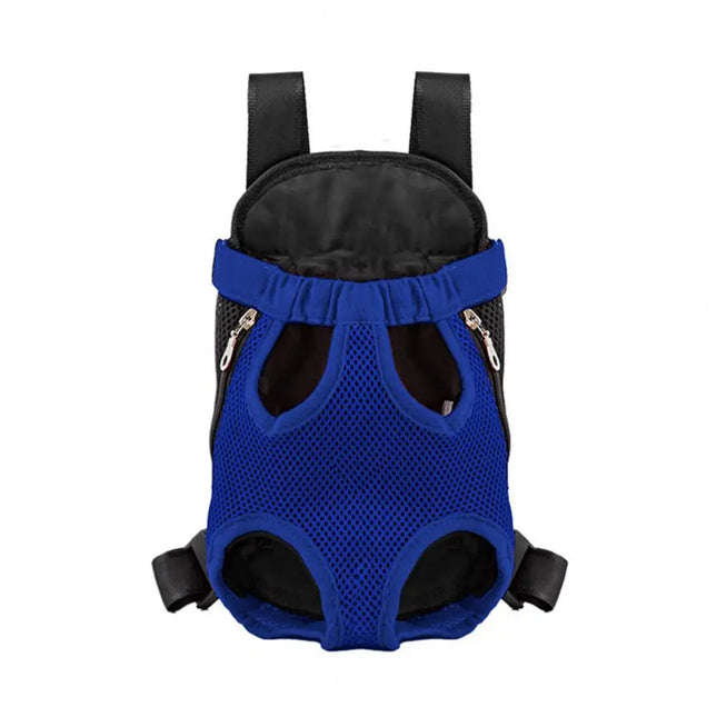 Adjustable Legs-Out Pet Front Carrier Backpack - S/M/L/XL, Hiking & Riding, 6 Colors