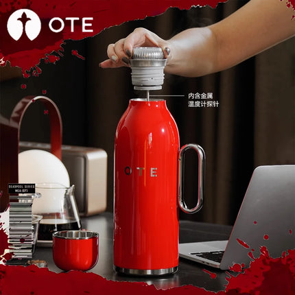 IN Stock OTE Insulating Pot Stainless Steel Liner High Capacity 600ML Vacuum Flask Insulated Portable Sealing Up Water Bottle