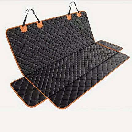 Dog Car Seat Cover Hammock - Waterproof Travel Mat for Small, Medium & Large Dogs