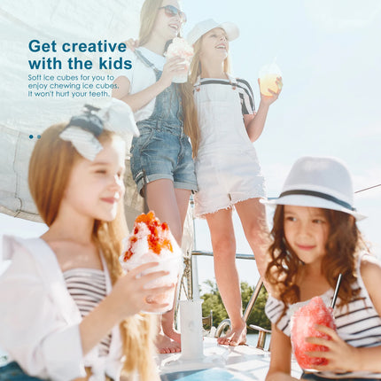 Shaved Ice Machine, Electric Ice Shaver and Snow Cone Machine with Large Capacity Storage, Portable Ice Crusher Ice Thickness Ca