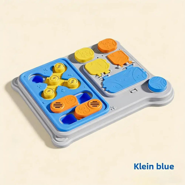 Interactive Dog Puzzle Toy - Treat Dispensing Feeder for Small, Medium & Large Dogs