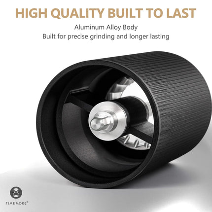 TIMEMORE Chestnut C3S Pro / C3ESP Pro Manual Coffee Grinder With Foldable Crank S2C Burr Inside Portable Hand Espresso Grinder