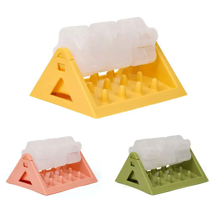 Interactive Dog Food Dispenser Toy - Puzzle Feeder with Leak-Proof Design, Slow-Feeding Design & Durable PP Material for Dogs