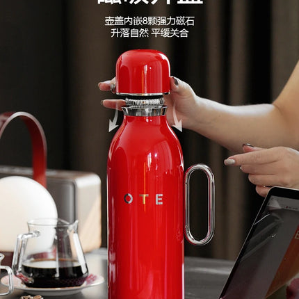 IN Stock OTE Insulating Pot Stainless Steel Liner High Capacity 600ML Vacuum Flask Insulated Portable Sealing Up Water Bottle