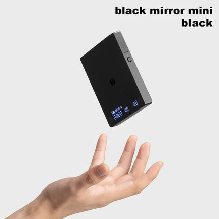 TIMEMORE Scale Black Mirror Mini Pour over Espresso Scale With Brewing Flow Rate and Heat Insulation Pad Electronic Coffee Scale