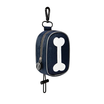 Dog Poop BagHangable Dispenser Zipper Dogs Walking Accessory Waste Bag Holder Portable Cute Garbage Bags Organizer Pet Supplies