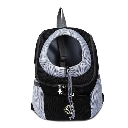 Foldable Front Pet Carrier Backpack - Breathable Mesh, S/M/L for Dogs & Cats 1-12kg