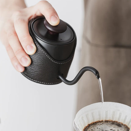 CAFEDE KONA Handleless Mini Drip Kettle Pour Over Kettle Coffee Pot 360ml Enables You To Brew More Flexibly And Easily
