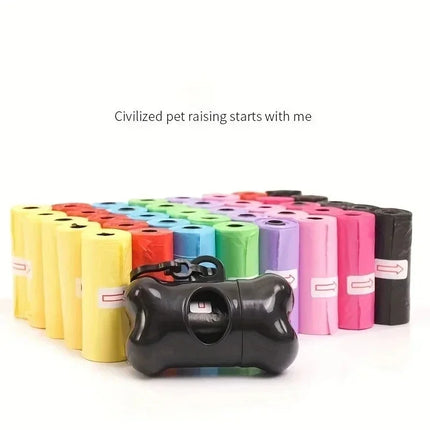 Dog Poop Bags Pet Poop Bags Disposable Dog Waste Bag Bulk Poop Bag Leak-Proof Dog Waste Bags for Pet Supplies
