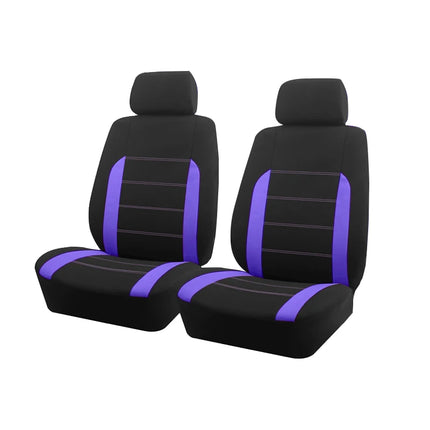 Universal Car Seat Covers Full Set - Polyester Fabric, Fits Most Cars, SUVs & Trucks