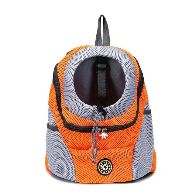 Dog Front Carrier Backpack for Hiking, Camping & Motorcycle - Breathable Nylon, S/M/L, 1-12kg