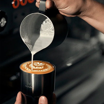 IN Stock MUVNA Coffee Insulated Cup, 260ML/450ML Outdoor Portable Ice Cup Travel Coffee Mug Spill Proof with Lid Car Thermos Cup