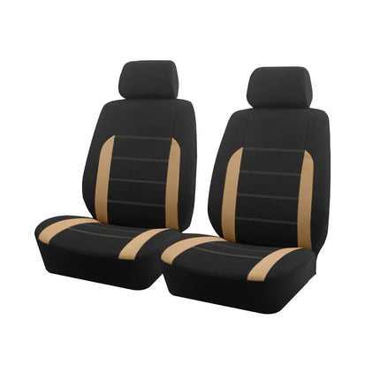Universal Car Seat Covers Full Set - Polyester Fabric, Fits Most Cars, SUVs & Trucks