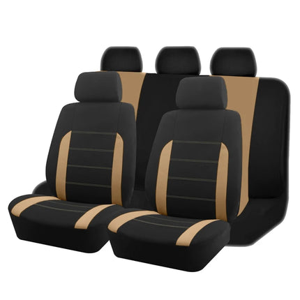 Universal Car Seat Covers Full Set - Polyester Fabric, Fits Most Cars, SUVs & Trucks