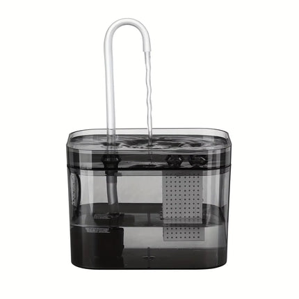 1.5L Ultra-Quiet Cat Water Fountain - Anti-Dry Burn, Circulating Filter, 25-30dB for Cats & Dogs
