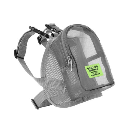 Mesh Nylon Pet Sling Carrier Handbag - Lightweight, All Seasons, Purple/Grey/Black/Blue