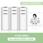 9 Adhesive White