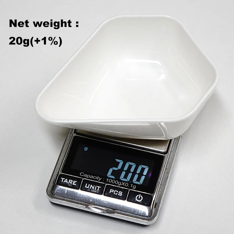 LILYDRIP PP Coffee Dosing Tray / Beans Dosing Feeder / The V-shape outlet helps to pour beans purposive Net weight 20g(+1%)