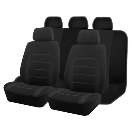 Universal Car Seat Covers Full Set - Polyester Fabric, Fits Most Cars, SUVs & Trucks