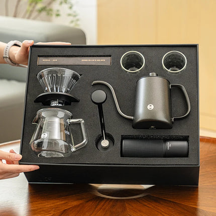 In Stock Timemore Chestnut C2S C3S Manual Coffee Grinder Set Include Coffee Pot Coffee Measuring Spoon Thermometer Barista Tools