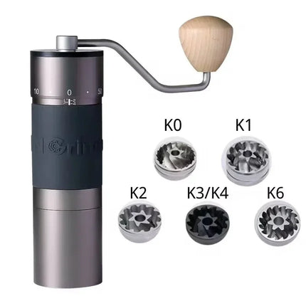 IN Stock Kingrinder K1 Coffee Bean Hand Grinder Pour Over Coffee Hand Mill Portable Metal Coffee Grind Machine Home Mill Grinder