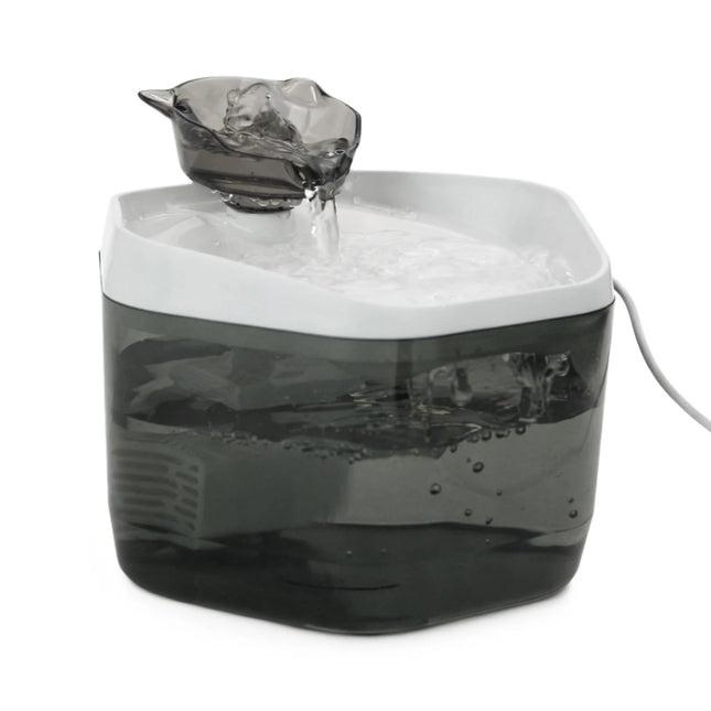 1.2L USB Cat Water Fountain - Pet Drinking Dispenser for Cats & Small to Medium Dogs